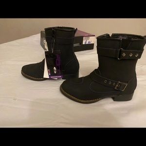 Womens Joe Rocket Moto Adira boots size 6